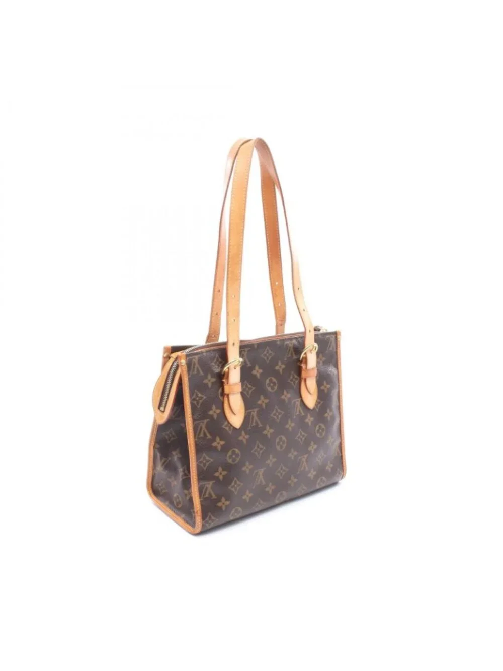 Louis Vuitton Tote Popincourt Monogram Canvas Leather